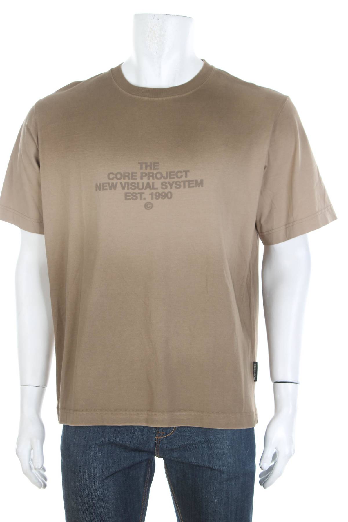 Мъжка тениска Jack & Jones CORE1 - Contour.bg Мъжка тениска Jack & Jones CORE1