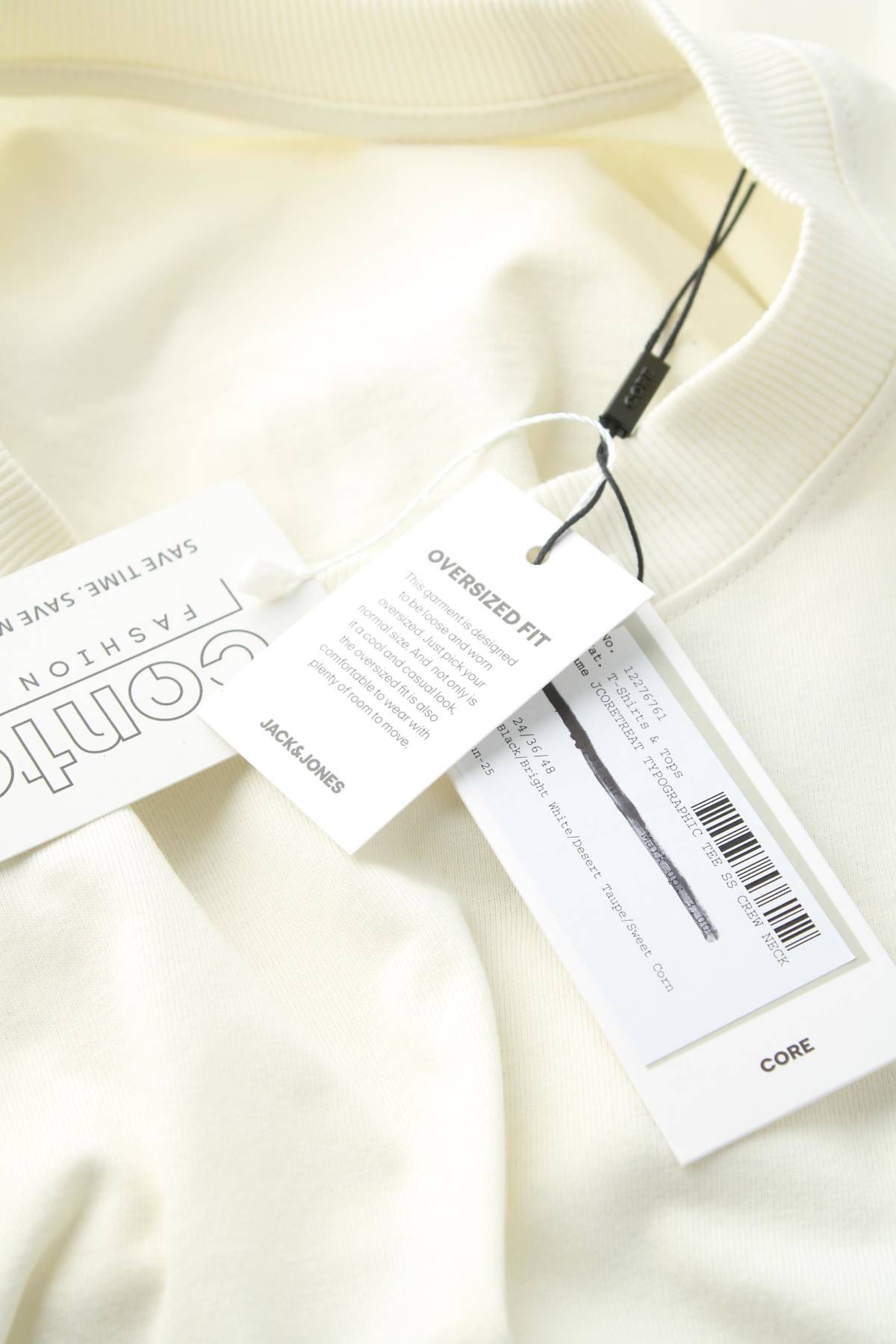 Мъжка тениска Jack & Jones CORE3 - Contour.bg Мъжка тениска Jack & Jones CORE3