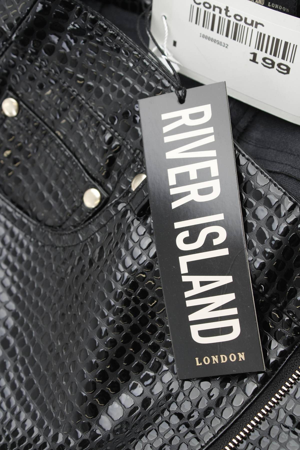 Γυναικείο δερμάτινο παντελόνι River Island3 - Contourshop.gr Γυναικείο δερμάτινο παντελόνι River Island3