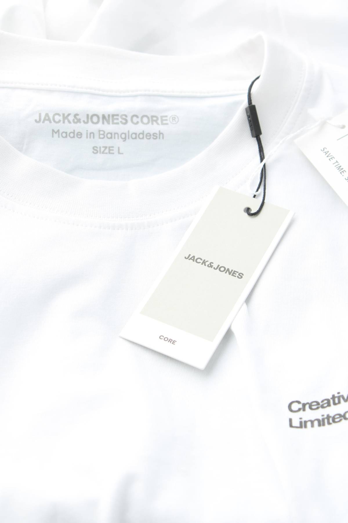 Мъжка тениска Jack & Jones CORE3 - Contour.bg Мъжка тениска Jack & Jones CORE3