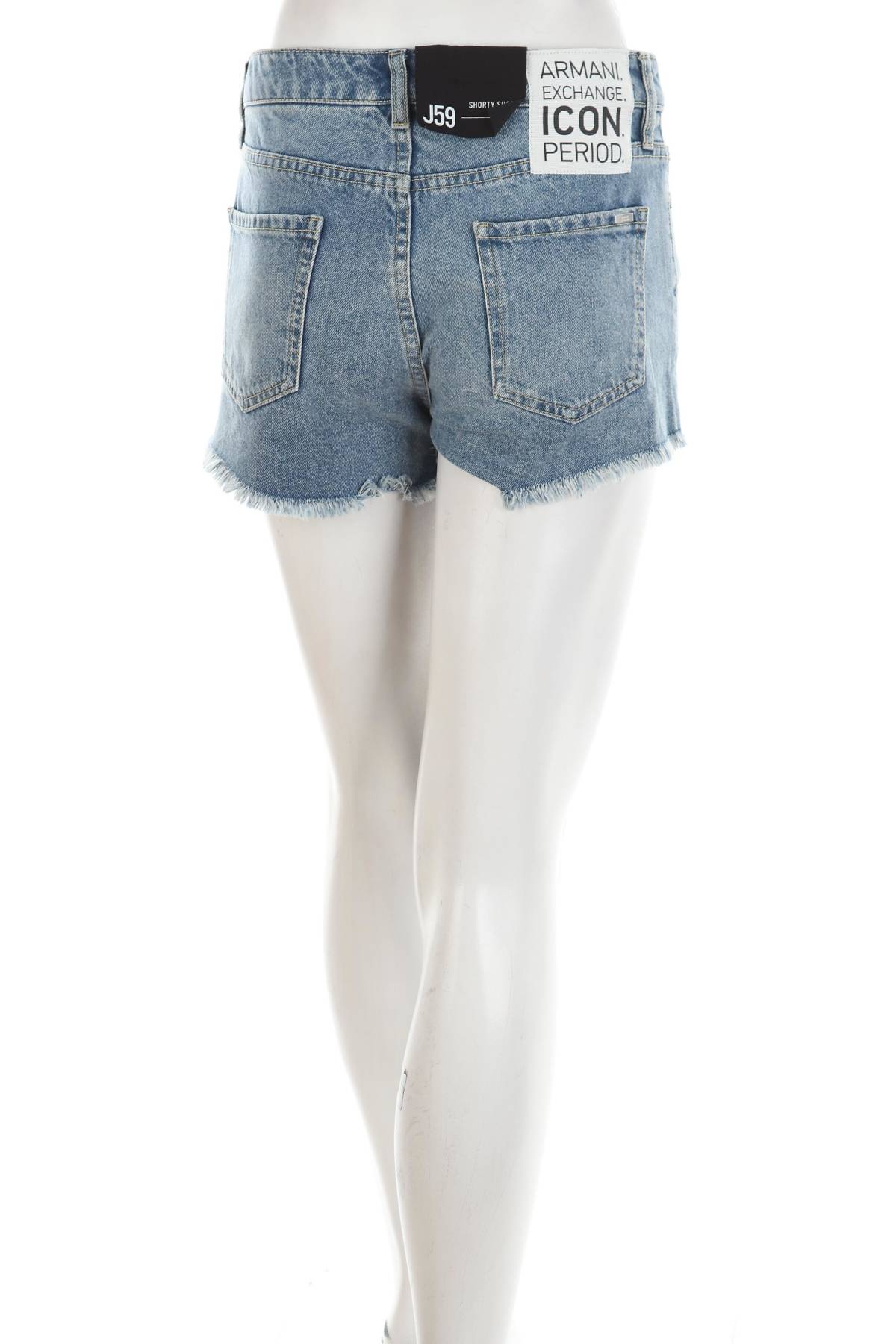 Дамски къси дънки Armani Exchange2 - Contour.bg Дамски къси дънки Armani Exchange2