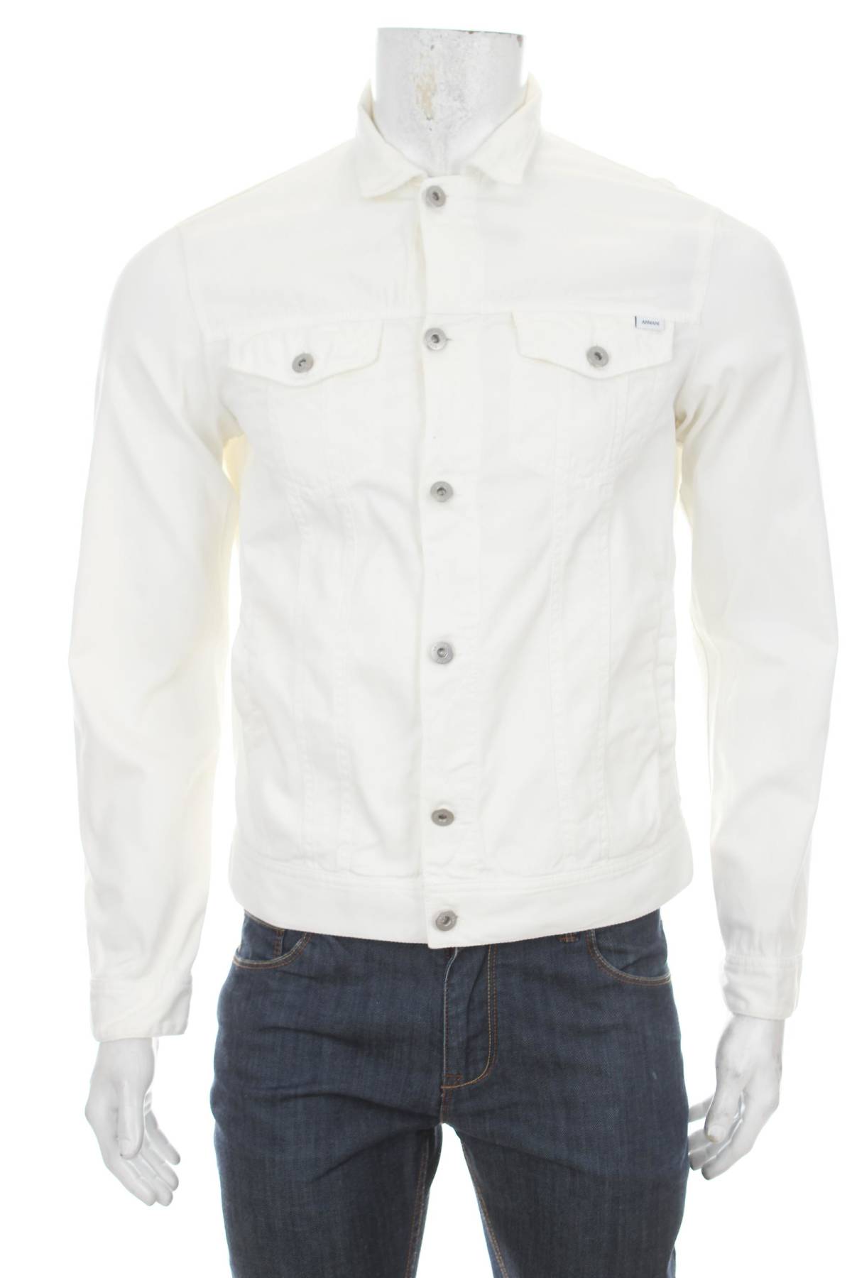Τζιν μπουφάν Armani Jeans1 - Contourshop.gr Τζιν μπουφάν Armani Jeans1