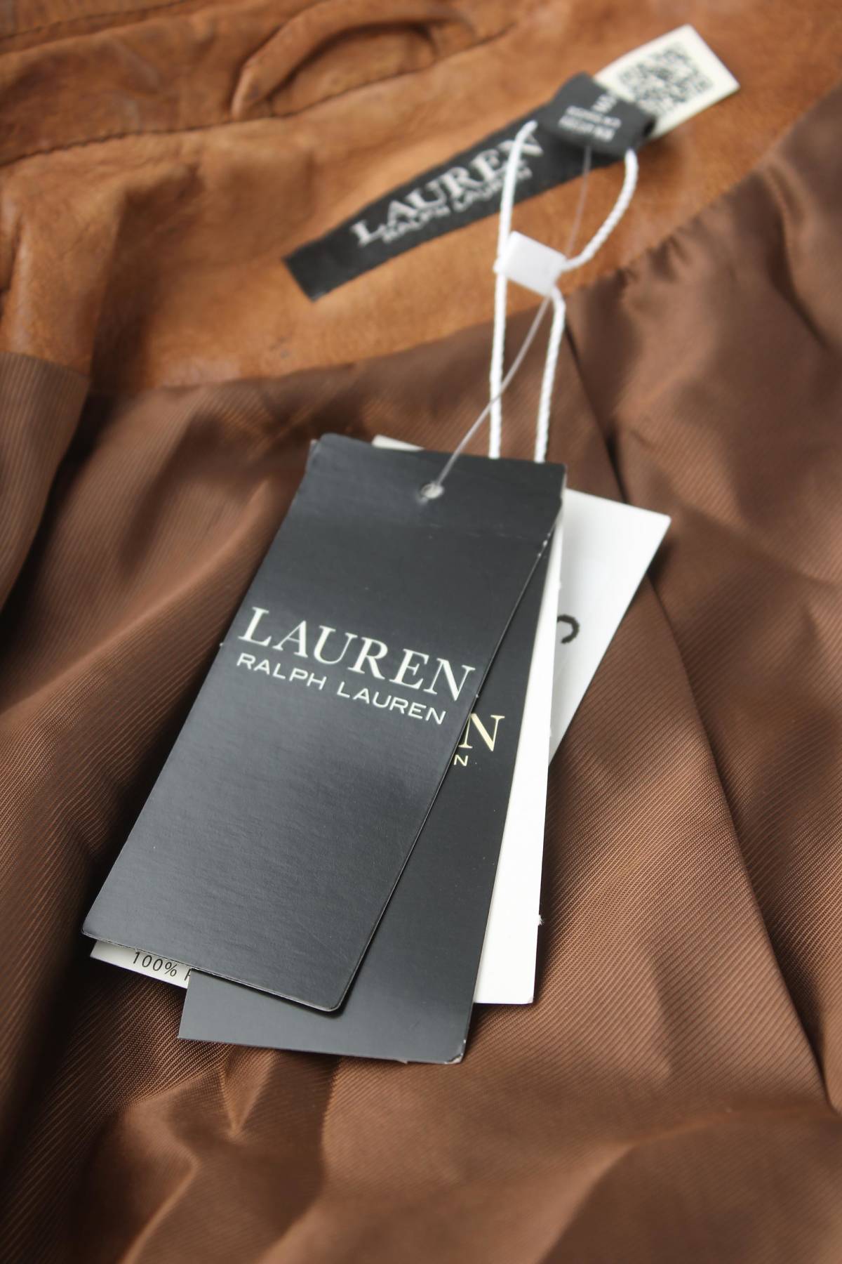 Γυναικείο δερμάτινο μπουφάν Lauren by Ralph Lauren4