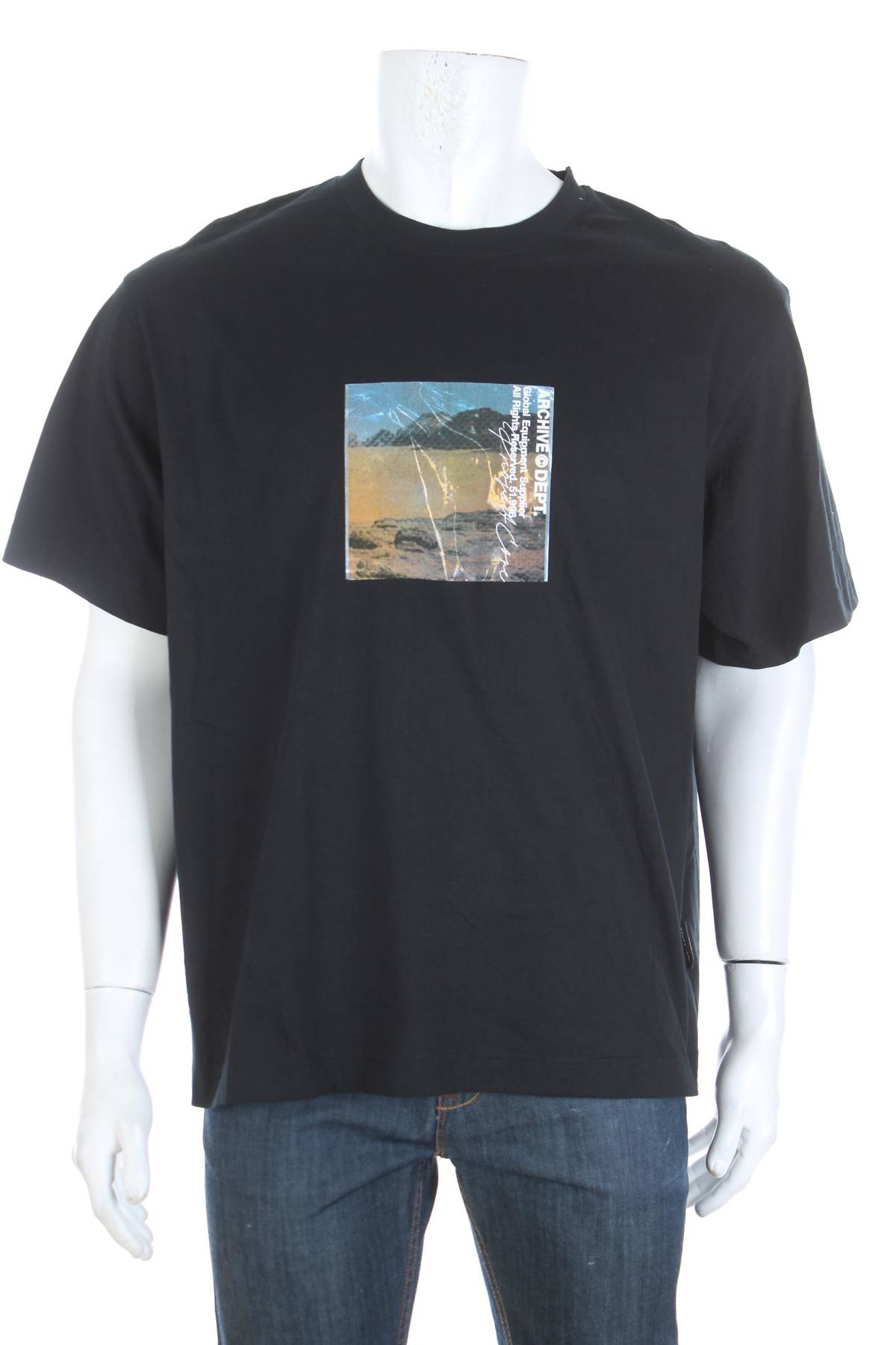 Мъжка тениска Jack & Jones CORE1 - Contour.bg Мъжка тениска Jack & Jones CORE1